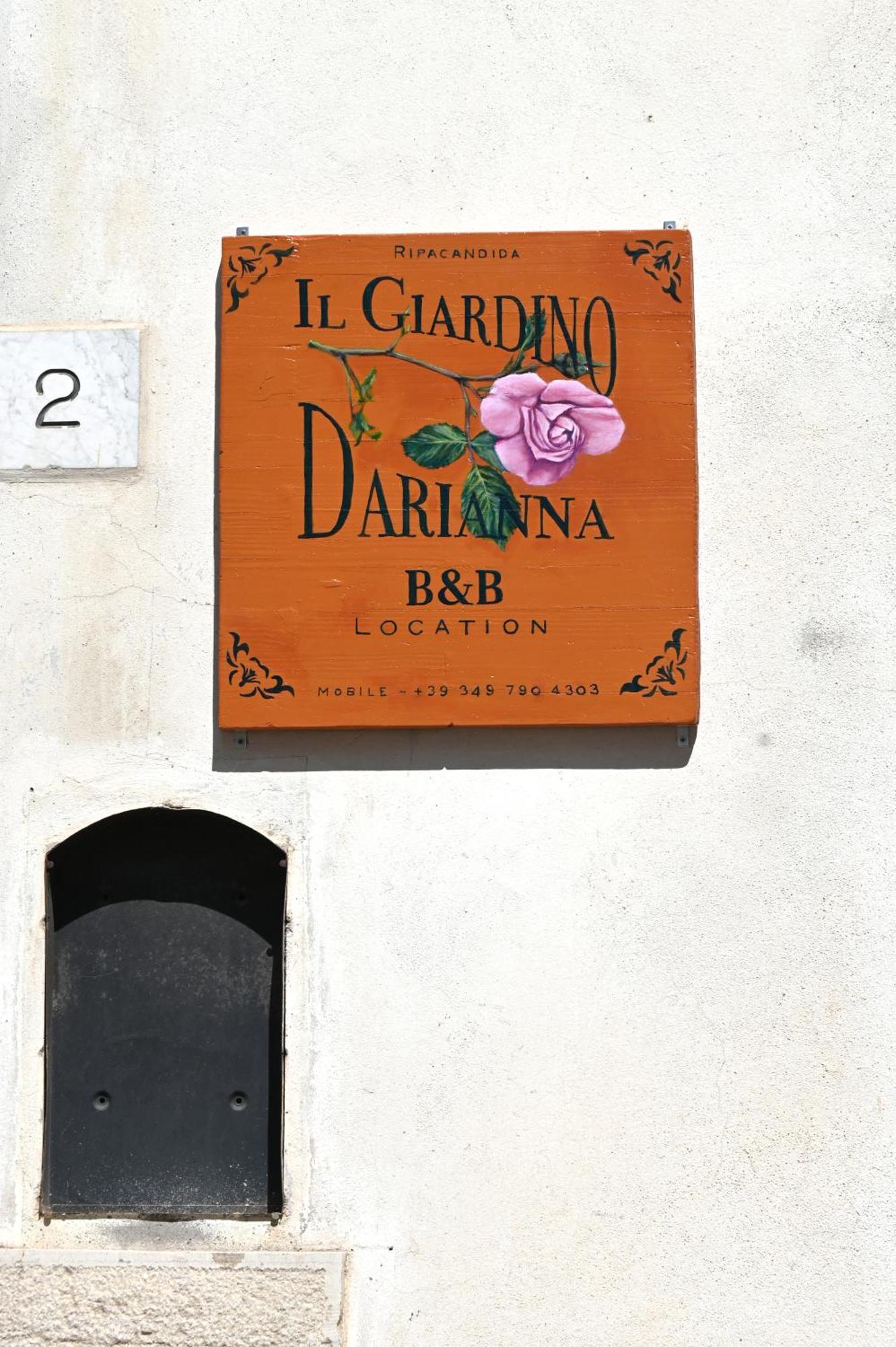 Giardino Darianna Bed & Breakfast Ripacandida Exterior foto